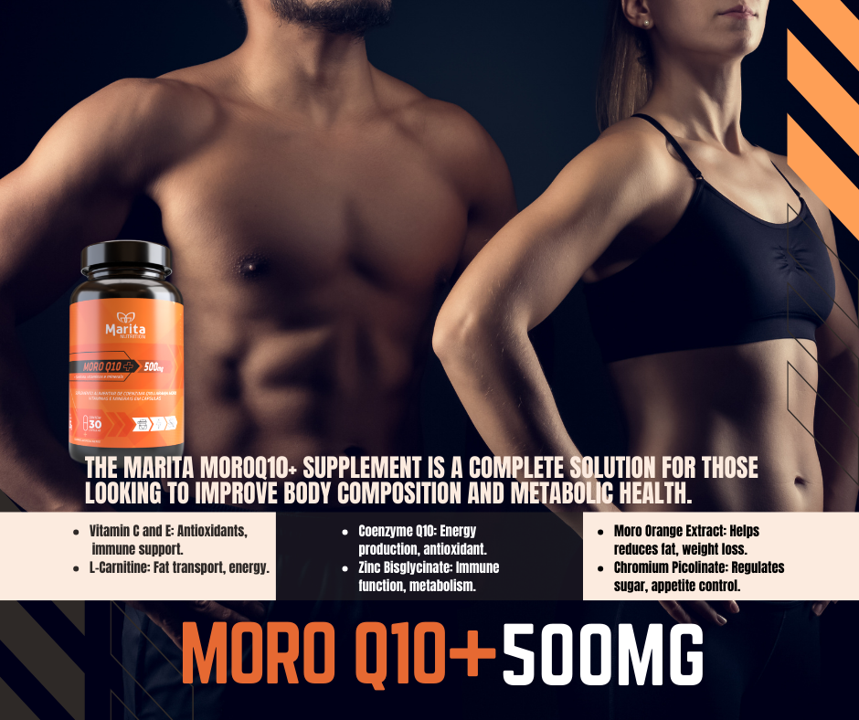 Marita Moro Q10+ | Energy & Wellness in Every Capsule