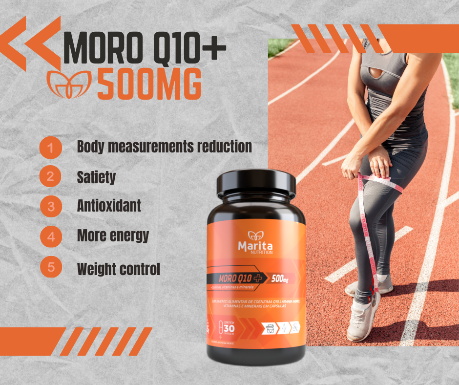Marita Moro Q10+ | Energy & Wellness in Every Capsule