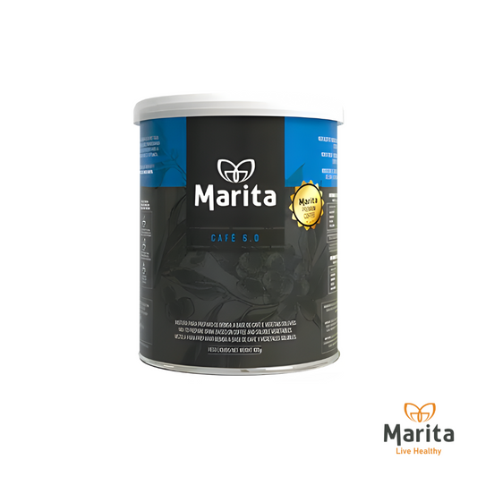 Marita 6.0 Instant Coffee, Focus Blend with Mint, Pomegranate, Guarana, Turmeric, MCT Oil, Acerola