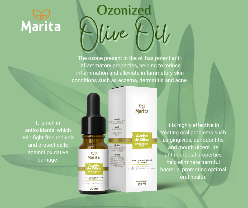 Ozonized Oil Olive Oil