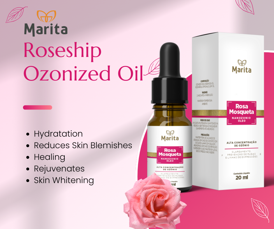 Ozonized Rosehip Oil